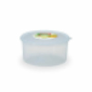 Lionstar Container Natural Sealware 9L SW-35 Plastic Round Containers Storage Air Tight Space Saving BPA Free