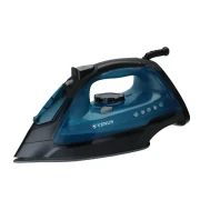 Venus Steam Iron 2400W, Ceramic Plate, Anti Drip Function, Vertical Steam function, 380 ml. Water tank, Non-Stick Soleplate, 360-Degree Swivel Cord, Water Spray Function VSI-21BB