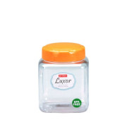 Lionstar Storage Square Plastic Jar 1150ML Luxor PP-16 Air Tight Container & Storage Space Saving Box BPA Free