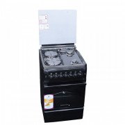 Westpoint Cooker 50x55cm Electric Oven 2 Gas 2 Electric Plates Black, WCER5522E0N