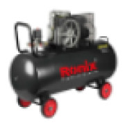 Ronix RC-0200 Air Compressor, 200L Tank, 2200W Motor, 8 Bar Max Pressure, Dual Cylinder, Oil-Free Silent Pump, Portable Design with Safety & Thermal Protection