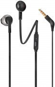 JBL TUNE 205 Tanzania - In-Ear Headphone with One-Button Remote/Mic - Black