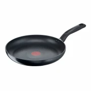 Tefal Total Induction Frypan 32cm Non Stick Thermo Signal Titanium Partials 100% Safe Frying Pan Black Aluminium G1520844