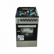 Delta Cooker 50x55cm, 3 Gas, 1 Electric Plate, 50X55cm, Silver DGC-5031