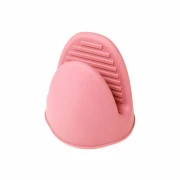 Decakila Silicone FDA Oven Mitts Thickened Oven Gloves 500°F / 250°C Heat Resistance Linen Thermal Insulation Silicone Oven Mitts Thick for Safe Cooking, Baking KMTT053W