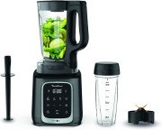 MOULINEX Blender 1.75L tritan jar + 600 ml travel cup, 5 auto programs + manual control, LM91HD27