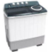 Hisense Washing Machine 16kg, Twin Tub, Manual Big Knobs, Transparent Lid, Lint and Drain Filter, Drain Pump, Stainless-Steel Tub, Crease-Resist, White WSDE161G