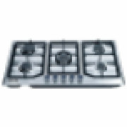 Nikai Gas Built In Hob 5 Burner Stainless Steel Cooktop With Full Safety Cast Iron Pan Support NGH5005N