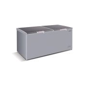 BRUHM 560l  DOUBLE DOOR CHEST FREEZER (BCF-DD600) (GREY)