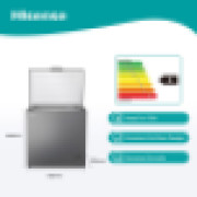 Hisense 198L Chest Freezer With Lock, Silver, A Class,- H245CFS