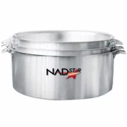 Nadstar8 Aluminum Sufuria 3pc set 1st 64-68-72 Cookware Set Tope Cooking Pot with Lid and Handle for Commercial Use - Kitchen Heavy Duty
