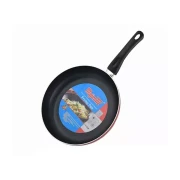 Nadstar8 Frypan 22CM Nonstick Interior For Low Fat Healthy Cooking Stainless Steel Fitting Extra Heavy Ceramic, Gas , Electric & Hob FP22