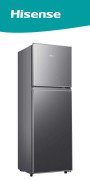 Friji ya Hisense na Freezer Milango 2 154L RD-20