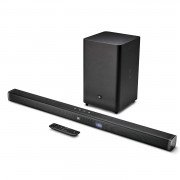 JBL Soundbar 2.1 with Wireless Subwoofer, 300 Watts, Dolby Digital Surround Sound