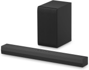 LG S40T 2.1 ch.Soundbar with Wireless Subwoofer, 300W,  TV Synergy, Wow Interface, AI Sound Pro (2024 New Model)