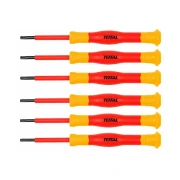 Total Screw Driver Precision 6pcs Set Insulated THKIPSD0601