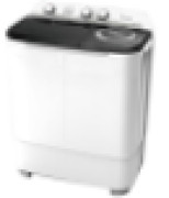 Hisense Washing Machine 6kg Manual, Twin Tub, Rust Proof, Plastic Body, Low Noise, White WSXL601