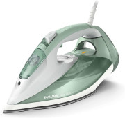 Philips 7000 Series HV Steam Iron - 2600W, SteamGlide Plus Soleplate, 220 g Steam Boost, 45 g Continuous Steam - DST7012/76 Desert Green/Grey