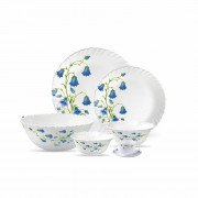 La Opala Dinner Set Blue Bells Classique 20 Pieces LB020