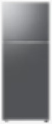 Samsung Refrigerator 415L Double Door, No Frost, Multi Flow Cooling, Deodorizer, Twist Ice Maker, Tempered Glass, Smart Things, Wi-Fi Silver RT42CG6621S9UT