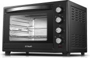 Crownline EO 296 Electric Oven 50L capacity, Convection, Rotesserie, Baking & Grilling Function, Black