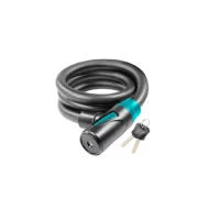 Total Bicycle Lock 20x1200mm with 2pcs Brass Keys TBK12012
