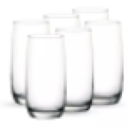 Ocean Glass 6pcs Ivory Hi Ball 370ml Drink Tumbler 1B13013