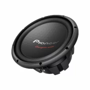 Pioneer Speaker 12" Champion Series Pro DVC 4 Ohm Component Sub Woofer 1600W Max, High Power Handling and High Endurance, Deeper and Louder Bass TS-W312D4
