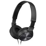 Sony Wired On Ear Headphones with mic,  MDR-ZX310AP, Black