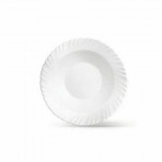 La Opala Soup Plate 6pcs White 9" 0223