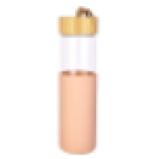 Nadstar1 Glass Bottle 650ML Water Bottle Reusable Bottle with Bamboo Lid & Cover 9113-650