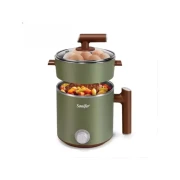 Sonifer Small Hot Pot Electric Cooker 1.2L, 220V, 600W Stainless Steel SF-1505