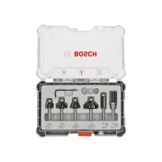 Bosch Router Bits Edging Set 8mm 6 Pcs 2607017468