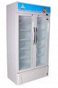 Delta Double Door Showcase Fridge 560L White, SCD560