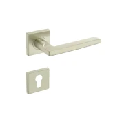 Yale Tubular Rose Lever Handle Satin Nickel 038 - Martina
