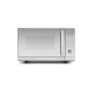 Black & Decker Microwave 30L, 900W with Grill Digital LED Display with Multiple Auto Menu Programs, Weight/Time Defrost Function for Efficient Cooking and Heating Mirror Finish MZ30PGSS-B5
