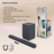 JBL Bar 500 – Powerful 590W 5.1-Channel Soundbar with Dolby Atmos® and Wireless Subwoofer