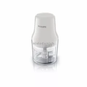 Philips Chopper 450W 0.7L Plastic Bowl with Two Blades HR1393