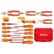 Total Tool Box Hand Tools 16pcs Set Insulated THKITH1601
