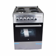 Venus Electric Cooker 60 x 60cm, 4 Electric Hot Plates with Electric Oven  Stainless Steel VC6644ESD