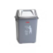 Lionstar Dustbin 15L Swing Lid C-3 Flip Top Waste Bins Large With Swing Lid Durable BPA Free Plastic