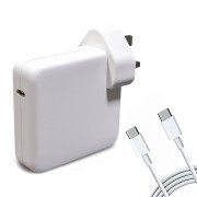 Apple Mac Book Pro Charger - 87W USB C Power Adapter Compatible with 13/14/15 Inch After 2016, for Mac Book Air After 2018, Works 70W 67W 61W 30W 29W, Include Charge Cable（