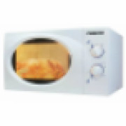 Nikai Microwave 23L 800W Solo Manual 6 Level 30min Timer Timer, Defrost Option Glass Tray Countertop Microwave NMO2309MW