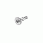 Total Self Drilling Truss Head Screw 8x1/2" for Phillips Drive, Zinc Plated Finish 800pcs THWTD8121