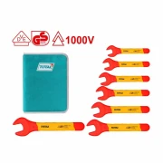 Total Spanner Single Open Set 7pcs Insulated THKISPA0701