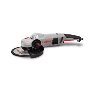 Crown Professional Angle Grinder 230mm 2200W with M14 Spindle Thread CT13500-230N