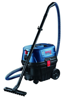 Bosch Heavy Duty Wet/Dry Vacuum Cleaner, 1,250W, 25L, 200 mbar, Click & Clean System with HEPA Filter, 9 kg + Accessories GAS 12-25 PS