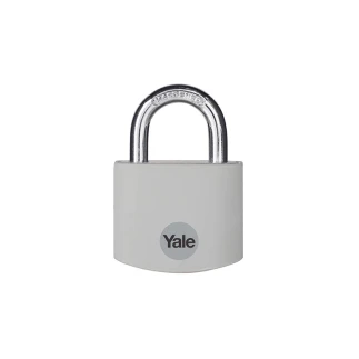 Yale Padlock 38mm Grey With Aluminium Finish