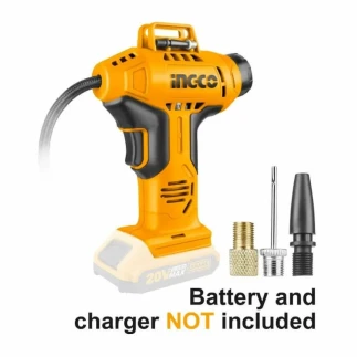 Ingco Lithium-Ion Auto Air Compressor 20V CACLI2001