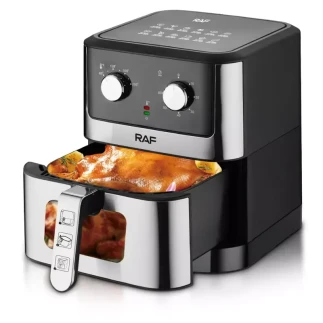 RAF Air Fryer 8L 1500W Digital, Multi-Purpose, 360° Air Circulation R.5338